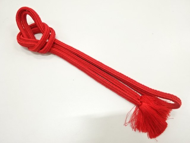 JAPANESE KIMONO / HANDTIED OBIJIME CORD 